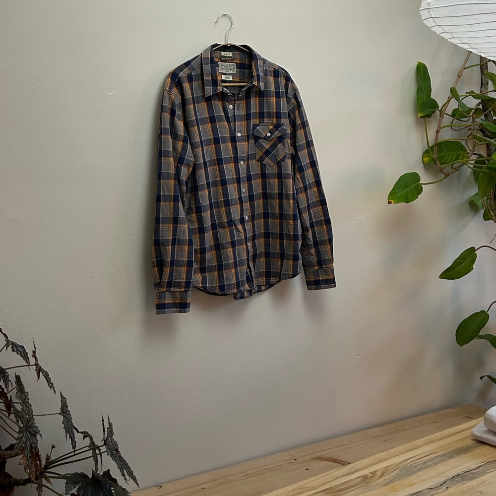 Lucky Brand Multicolor Plaid Masc Shirt